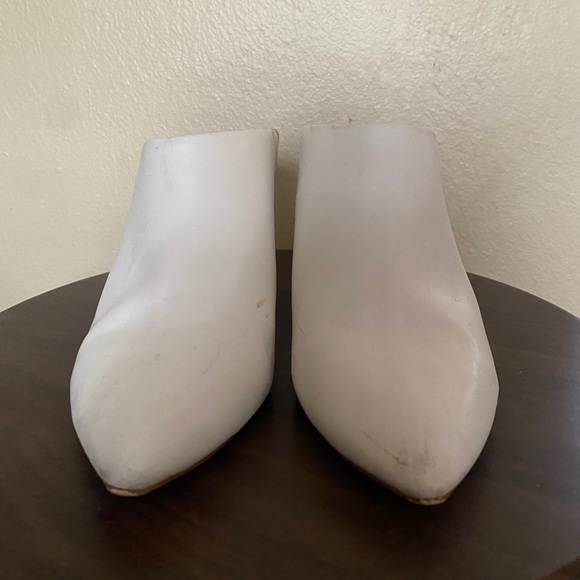 Express White Mules - Picture 2 of 3